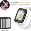 2 x NewJourney Compatible with Sync UP Kids Watch Screen Protector, Hard PET Cover for SyncUP Watch 1 (Not for SyncUP 2)