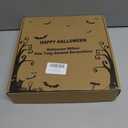 6 FT 54 LED Halloween Lights, 8 Modes & Timer Battery Operated Halloween Pumpkins Lights with Willow Vine Twig Garland, 3D Waterproof Decorations Lights for Home Indoor Wall Fireplace Mantle Party