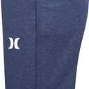 Hurley Boys Solar French Terry Pull on Shorts (4, Blackened Blue Heather)