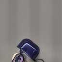 (with Safety Lock) VISOOM 2025 Clear Cases for Airpods iPods 4 Case Cover Women, Bling Airpod iPod 4 Case Soft 4th Gen Air Pods iPods Cases with Keychain for Apple Headphones Airpods4 Generation-Blue