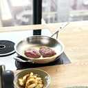 Demeyere Atlantis Proline 12.6-inch Stainless Steel Fry Pan with Helper Handle