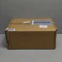 Black Bathroom Vanity Light 4 Light32.3In Vintage Bathroom Light Fixtures Over Mirror,Hardwired Vanity Wall Sconce with Flared White Fabric Lampshade for Bedroom,Living Room,Foyer,E12 Base