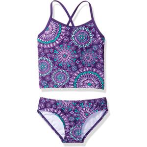 Kanu Surf Melanie Beach Sport 2pc Banded Tankini Swimsuit