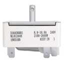 316436001 Surface Element Switch Surface Burner Infinite Switch Fits for Frigidaire Kenmore Stove Parts 316021501, 1155395FFEF3015PBB790.9421940B790.94053310EA1145040