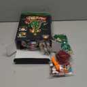 Christmas Tree Building Set with Lights, Christmas Tree Building Blocks Set with Music Box, Flying Reindeer, and Santa Claus Riding a Sleigh, Christmas Toy for Kids 8+ (881 PCS)