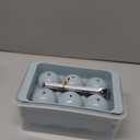 WIBIMEN Large Ice Cube Molds, Big Round Whiskey Ice Cube Trays for Freezer, Easy to Fill & Release, Whiskey Bourbon Cocktail(1.9In*6 Balls Blue/2 Pack)