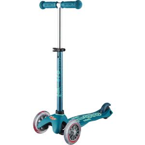 Micro Kickboard | Mini Kids Scooter for Ages 2-5 | Children up to 110 lbs | 3 Wheel Lean-to-Steer Design | Adjustable T Bar | Smooth Ride PU Wheels | Swiss Design (Ice Blue)