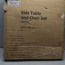 Asweets Kids Table and Chair Set, 4 in 1 Toddler Desk with Storage Drawer, 24.49 x 24.49 x 18.9 inches
