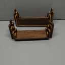 2 Set Wooden Tiered Risers Display Stands for Vendor Events,Stackable Wooden Cupcake Display Stand,Farmhouse Decor Wood Dessert Table Display Set,Vendor Booth Display Items,Food Display Risers for Party12-11.2-10.4-9.6IN