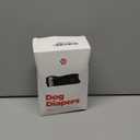 Pet Parents Washable Dog Diapers (3pack) + Extendrs of Durable Doggie Diapers, Premium Dog Diapers Female & Male (Medium, Black) (Medium (14-20"))