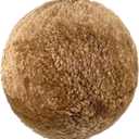 TOV Furniture New Zealand Brown Genuine Sheepskin 12" Ball Pillow