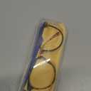 Gaoye Blue Light Blocking Glasses - Trending Round TR90 Frames, Metal Arms, UV400 Protection - Matching Soft Case (*1-tea Leopard/Transparent Lens)