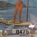 CCPARTON Vintage Beach Metal Sign Lake Life Cuz Beaches Be Salty Metal Tin Sign For Home Outdoor Indoor Office Bar Yard Decor 8x12 Inch