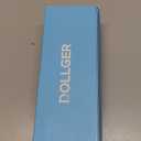 Dollger Square Blue light Glasses for Women Men Oversized Bluelight Blocking Computer Screen Stylish Eyeglasses TR90 Frame (C1:brown)