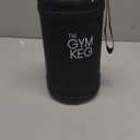 THE GYM KEG Stainless Steel Water Bottle - Leak-Proof, Insulated Beverage Container for Hot and Cold Drinks - Durable, Versatile and Kid-Safe - Keg Stainless Steel Bottle - New