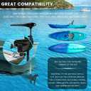 Universal 90 Degree Adjustable Transom Trolling Motor Mount for Kayaks/Kayak Motor Mount, Fit for Any Boat with A Flat Stern, For Electric Trolling Motors Only, Not for Outboard Engines of Any Size