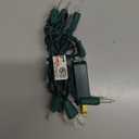 10 Lights LED Christmas Lights - Warm White Mini String Lights Flicker-Free for Small Tree, Crafts, Bottle, Wreath, Indoor and Outdoor Use, UL Certified, Non-Connectable, 5 Feet Green Wire