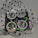 Tommee Tippee Breast-Like Night Newborn Pacifier, 0-6 Months, Breast-Like Baglet, BPA-Free Binkies, Glow in The Dark Technology, Orange/Blue, Pack of 4