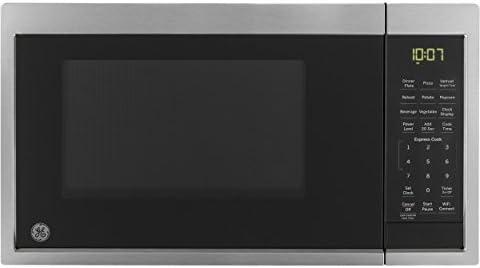 GE Smart Countertop Microwave Oven | Complete with Scan-to-Cook Technology and Wifi-Connectivity | 0.9 Cubic Feet Capacity, 900 Watts | Home & Kitchen Essentials | Stainless Steel