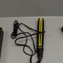 IBROO Ceramic Flat Iron Hair Straightener, 1 inch Tourmaline Ionic Curling Straightening Iron in One, 15% Extra Long, 230℉ to 450℉ Straight Iron for Black Women Hair, Dual Voltage 110v220v for Travel