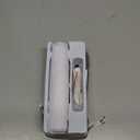 Dog Nail Grinder with 2 LED Lights Powerful 2 Speeds Super Quiet Dog Nail Trimmers with 3 Grinding Wheels Rechargeable Pet Dog Nail Clippers for Large Medium Puppy Dogs Dog Nail File Cat Nail Clipper (White)