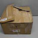 14.5 Inch Black Battery Operated Wall Sconces Set of 2, Rechargeable Wireless Wall Lights with Remote & White Fabric Shade, Indoor Not Hardwired Dimmable Wall Lamps for Bedroom, 2 Bulbs Included