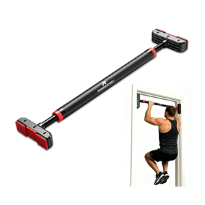 RHINOSPORT Pull Up Bar for Narrow Rental Door Frames, 70–92cm（27.5-36.2in）