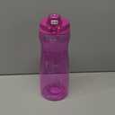 Pogo Plastic Water Bottle with Chug Lid and Carry Handle, Reusable, BPA Free, Dishwasher Safe, Perfect for Travel, School, Outdoors, and Gym | 18oz, 32oz, 40oz, 64oz (Fuchsia)