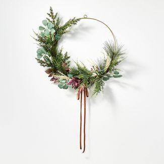 Artificial Wreath for home decoration, 20 inch diameter