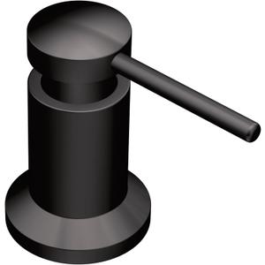 Moen Modern Deck Mounted Lotion or Kitchen Soap Dispenser Pump, Matte Black, 3942BL