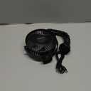 Gaiatop Mini Portable Stroller Fan, Battery Operated Small Clip on, Detachable 3 Speed Rechargeable, 360 Rotate Flexible Tripod Better Cooling for Car Seat Crib Treadmill Travel Black