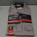 Dickies Mens Short Sleeve Work Shirt  Durable Twill Button Down Shirts for Men, Lightweight Uniform for Daily Wear (X-Large, Silver)