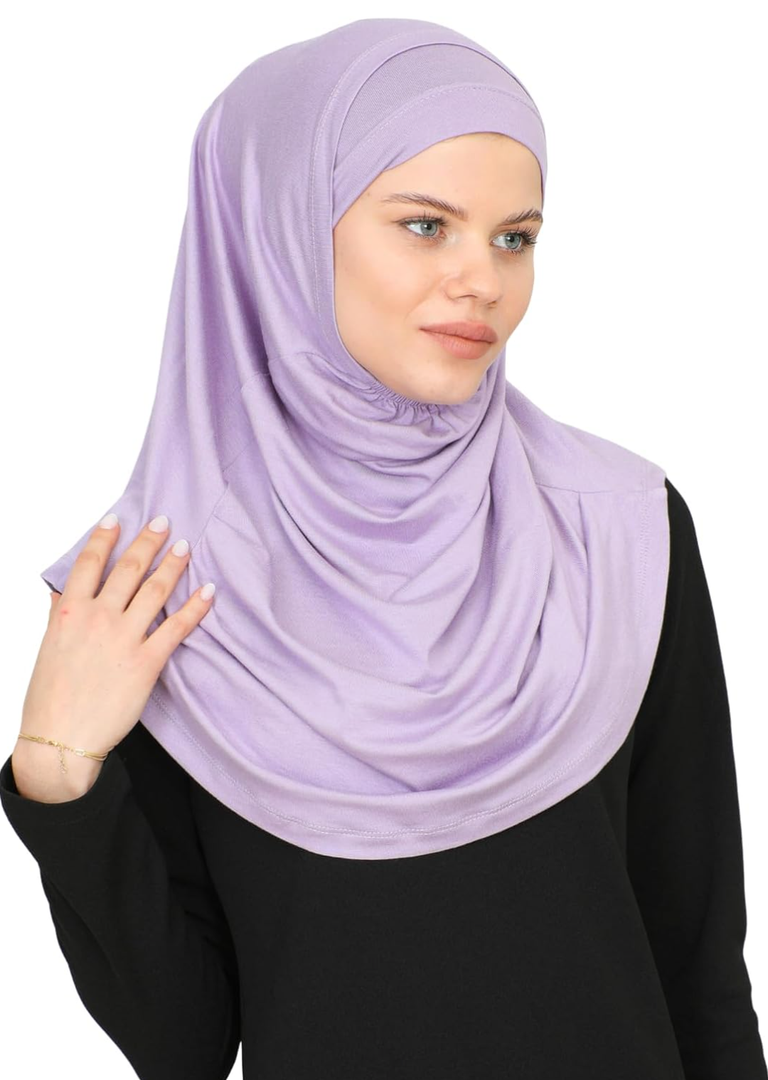Prien Chic Ready To Wear Hijab For Women, Muslim Long Turban Undercap Set, Instant Scarf, Prayer Clothes For Girls, Abaya