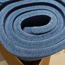 Retrospec Solana Yoga Mat Extra Thick 1" Exercise Mat, Fitness, with Strap | 72" x 24" x 1", Home Workout, for Women and Men, Floor Stretching, Padded, Cushioned, Pilates, Training, Non Slip, Latex Free, Blue