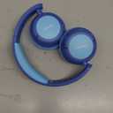 IClever BTH22 Kids Bluetooth Headphones, 60H Play Time, USB C Fast Charging, Bluetooth 5.4, AUX Cord,Safe Volume 74/85 dBA,Toddler Headphones for iPad/Tablet/Travel/School, Blue