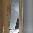 AAZZKANG Rustic Mirrors for Wall Rectangle Wooden Frame Hanging Mirror for Bedroom Bathroom Living Room Entryway Large 28"x20" (Natural)