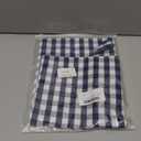 vctops Navy Buffalo Check Plaid Decorative Throw Pillow Covers 12x20 Inch Farmhouse Gingham Lumbar Cushion Cover Pillowcase for Sofa Bedroom Couch (Navy Plaid,12"x20")