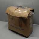 Himax Dog Beds for Large Dogs, Donut Dogs Beds with Blanket Attached, Calming Dog Bed Washable (20"/26"/35") Grey