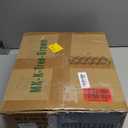 HOOBRO Tree Bookshelf, 9-Tier Bookcase Wooden Shelves, Floor Standing Storage Rack, for Display of CDs, Books in Living Room, Home Office, Wood Storage Rack for Bedroom, Rustic Brown BF08SJ01G1 (7.9"D x 13.4"W x 45.6"H)