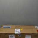Versatile 7 Tier Wall Shelf Unit,Black Lack Wall Shelf,Display Floating Shelf with LED Remote Control Light