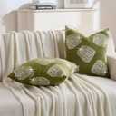 FUTEI Fall Pumpkins Throw Pillow Covers 18x18 Inch Set of 2,Soft Faux Cashmere Cushion Case for Autumn Thanksgiving Holiday Home Decorations