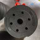 Adjustable-Dumbbells-Sets,Free Weights-Dumbbells Set of 2 Convertible To Barbell A Pair of Lightweight for Home Gym,Women and Men Equipment (red 80lbs(40lbs*2))