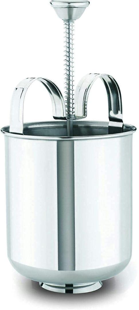Gopinath Autolink Medu WADA Vada Donut Maker Dispenser, Stainless Steel Tool Kitchen Pastry Making Bake Ware Stainless Steel