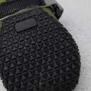 Spark Paws Water-Resistant Dog Boots for Medium Large Dogs, Anti-Slip Dog Shoe Booties Paw Protector for Rain Snow Hiking Reflective Straps 4PCS - Green, B 3