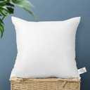 Artscope Premium Throw Pillow Insert Square Form Cushion Stuffer for Couch, Sofa, Bed - Indoor Decorative Pillows Inserts 18x18 Inch, 6 pcs.