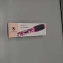 CALISTA GoGo Mini Heated Round Brush | Curl, De-Frizz, and Style Hair with the Mini 7 Styling Tool | Heats to 365F | Perfect for Travel | Dual Voltage | Compatible for Most Hair Types (Pink Petals)