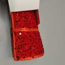 Christmas Tree Collar Red Sequin Tree Skirt Christmas 23.6 Inch Velvet Xmas Tree Stand Collar Sparkle Metallic Tree Ring Box Skirt Christmas Tree Trunk Base Cover for Home Holiday Ornaments