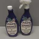 Downy Wrinkle Releaser Spray, All In One Formula, Removes Wrinkles, Static and Odor Eliminator, Crisp Linen Scent, 33.8 Fl Oz, Pack of 2