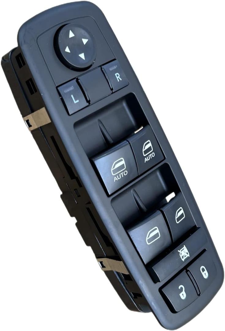 Power Window Master Switch Compatible with Jeep Grand Cherokee 2011 2012 2013 Dodge Durango 2011-2013 Replace OE# 68030823AE 68030823AB 68030823AC 68030823AD Front Left Driver Side