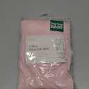 Evolur 1 Piece Baby Pink Full Crib Solid Fitted Sheet, Fitted Crib Sheet for Standard Crib and Toddler Mattress, Soft and Breathable Crib Mattress Sheet